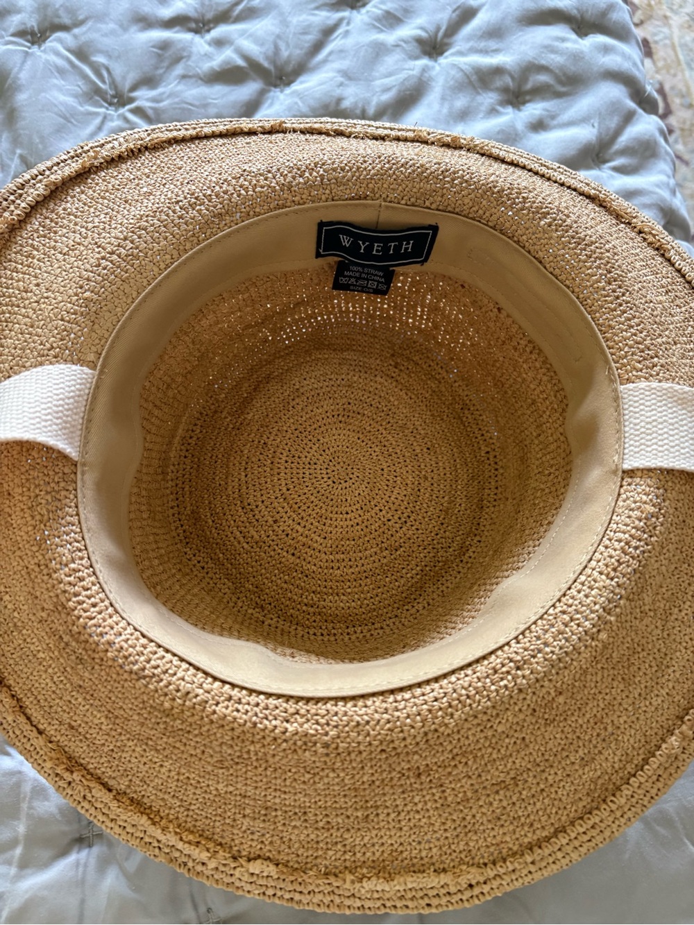 Wyeth Straw Sun Hat in Natural NWT - Picture 7 of 7